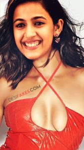 Niharika Konidela hot cleavage sexy small boobs image
