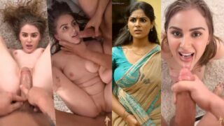 Samyuktha Menon naked threesome sex blowjob fuck cum on mouth fake video