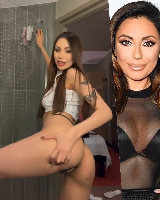 Uldouz Wallace slapping her sexy nude round ass deepfake video, ActressX.com