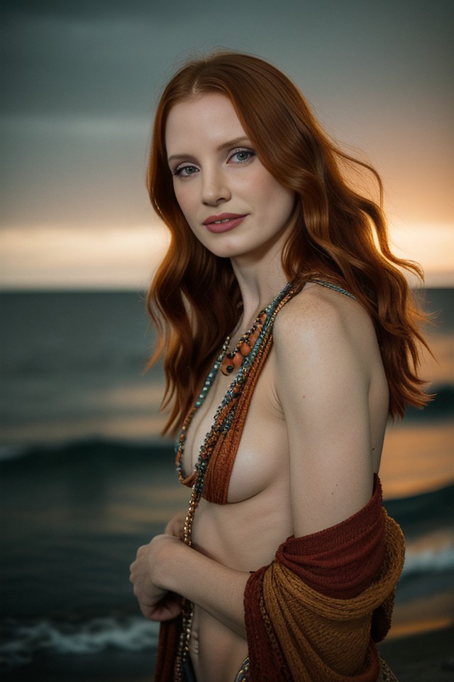Jessica Chastain Squeezing Nippel Naked Sex Free HQ Fotos, ActressX.com